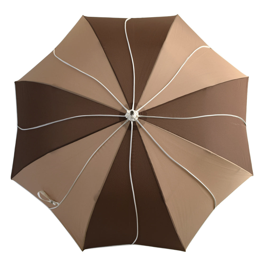 フラワースタイル大判 ジャンプ 深張りアンブレラ