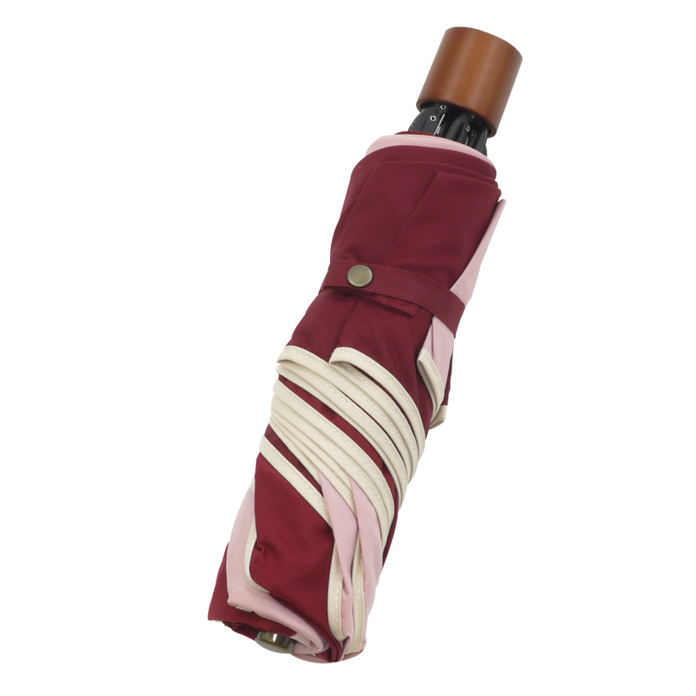 パイピング フラワースタイル 折りたたみアンブレラ