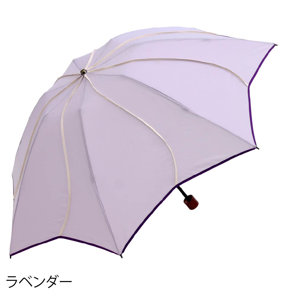 パイピング フラワースタイル 折りたたみアンブレラ