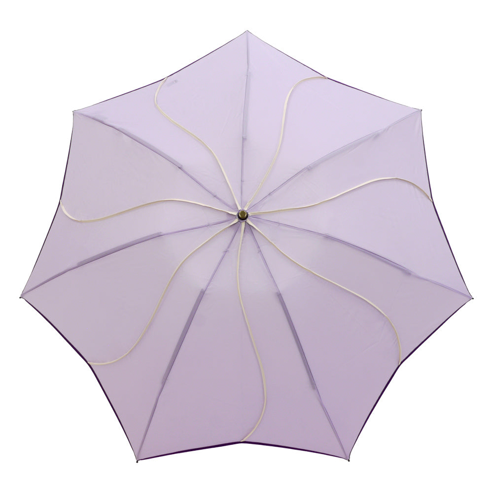 パイピング フラワースタイル 折りたたみアンブレラ