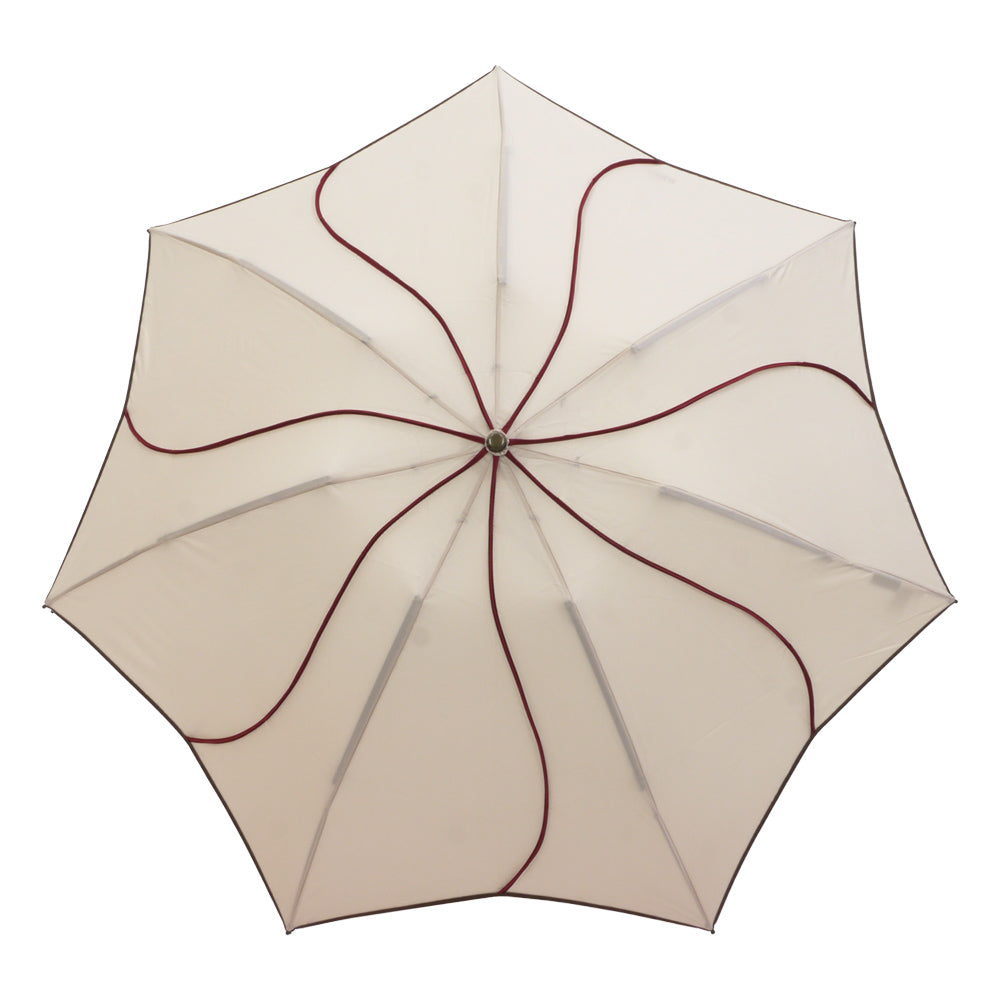 パイピング フラワースタイル 折りたたみアンブレラ