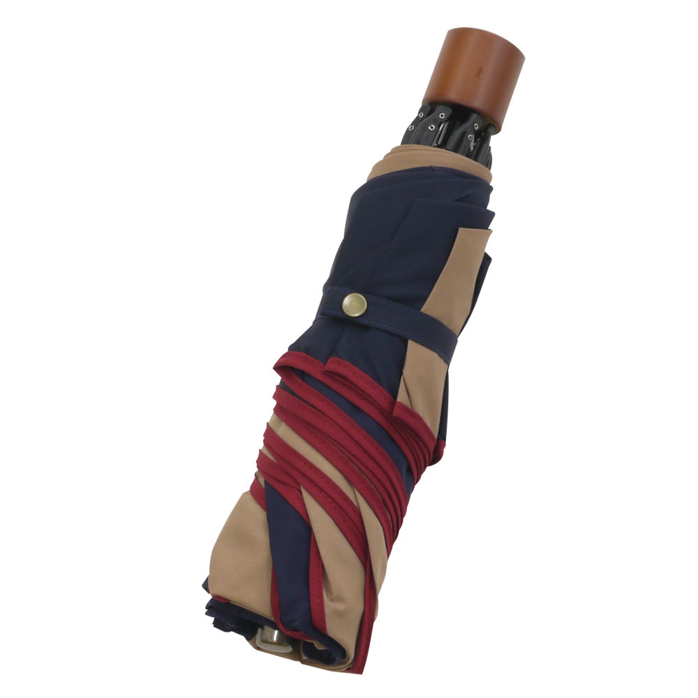 パイピング フラワースタイル 折りたたみアンブレラ