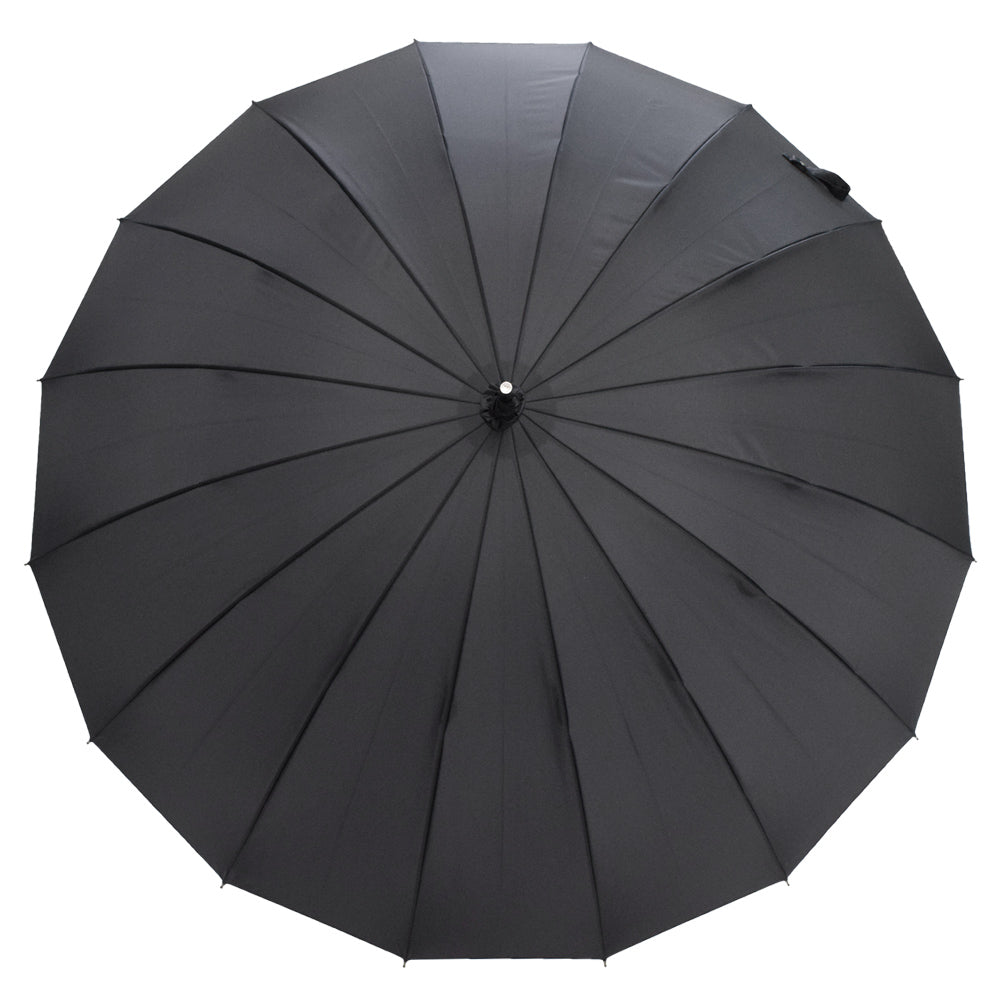 スタイリッシュメンズ 寒竹手元×16本骨 長雨傘