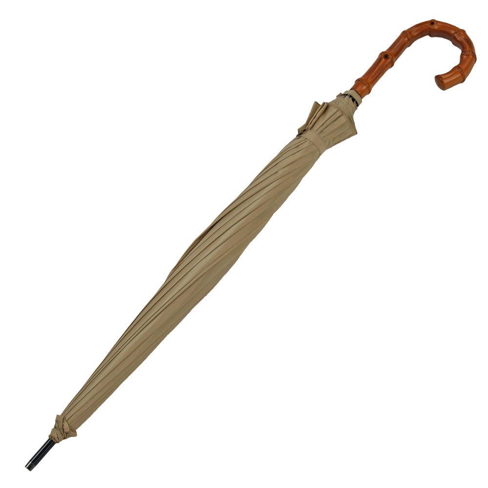 スタイリッシュメンズ 寒竹手元×16本骨 長雨傘