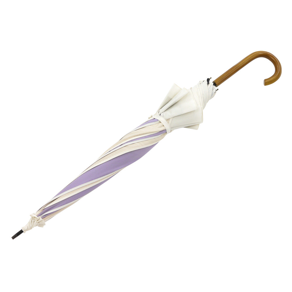 推しカラー トリコパイピングかわず張り晴雨兼用長日傘