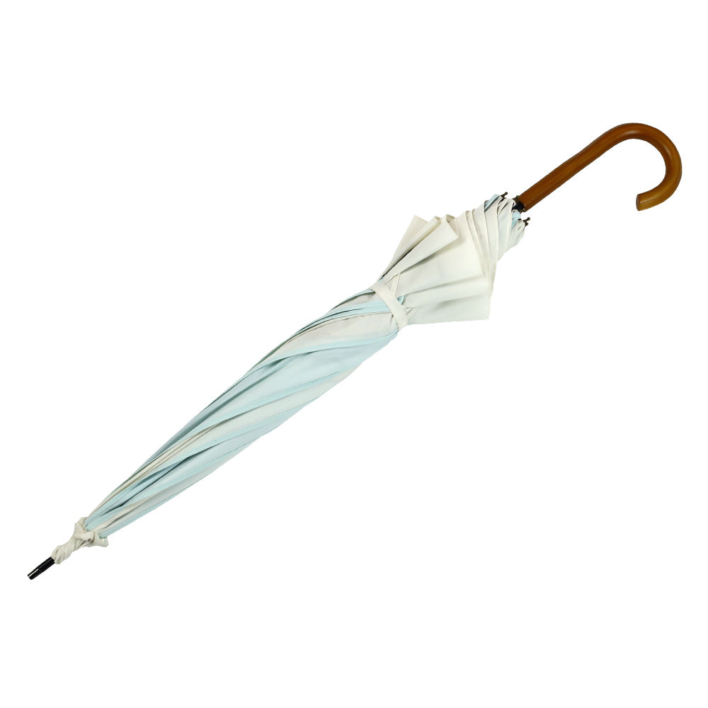 推しカラー トリコパイピングかわず張り晴雨兼用長日傘