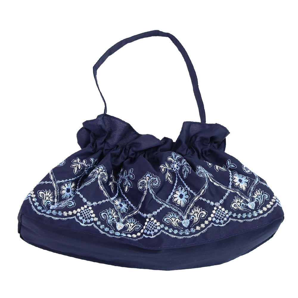 マーブル刺繍晴雨兼用 ミニ折りたたみ日傘