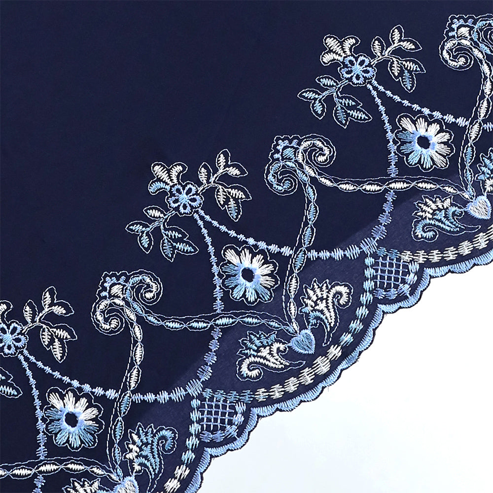 マーブル刺繍晴雨兼用 ミニ折りたたみ日傘