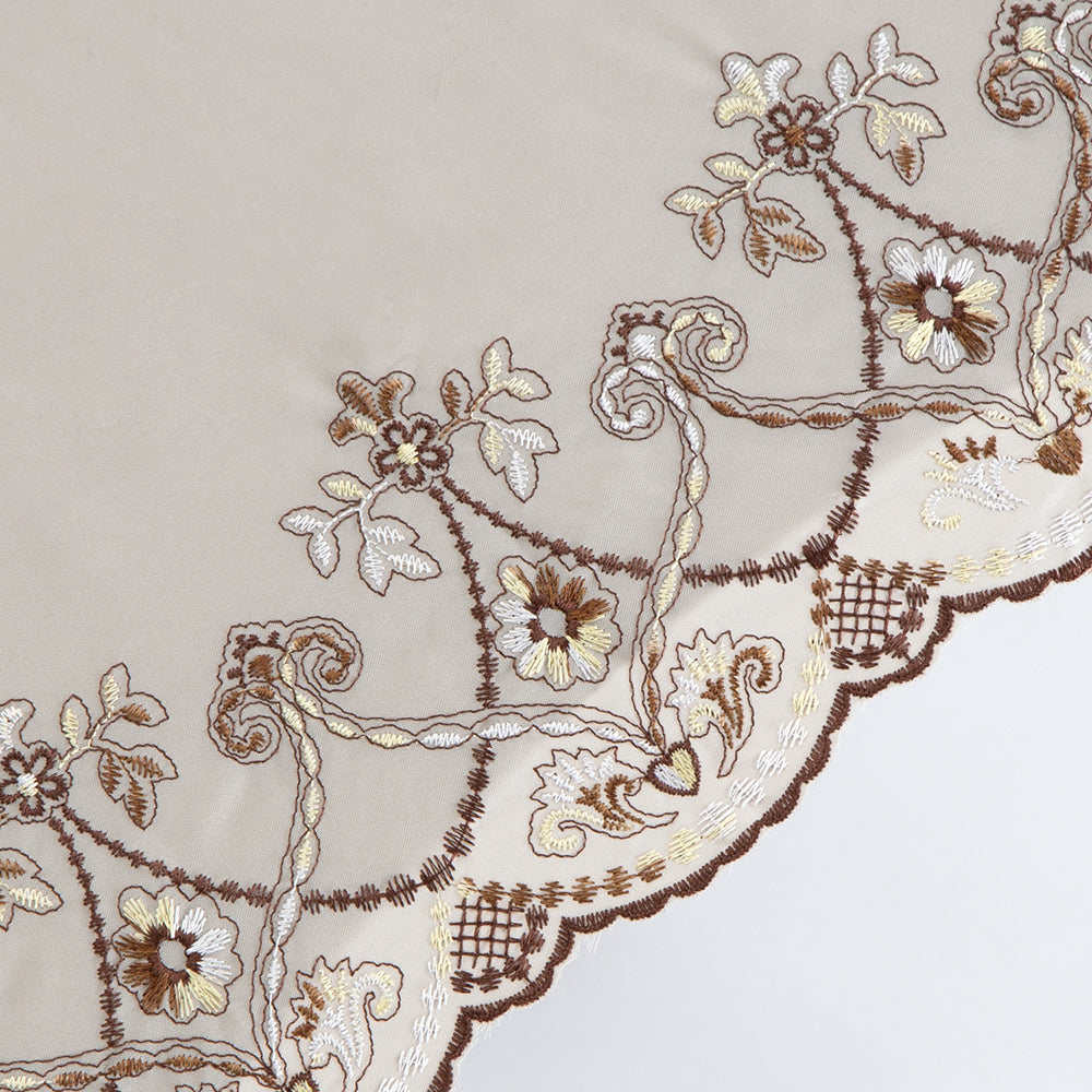 マーブル刺繍晴雨兼用 ミニ折りたたみ日傘