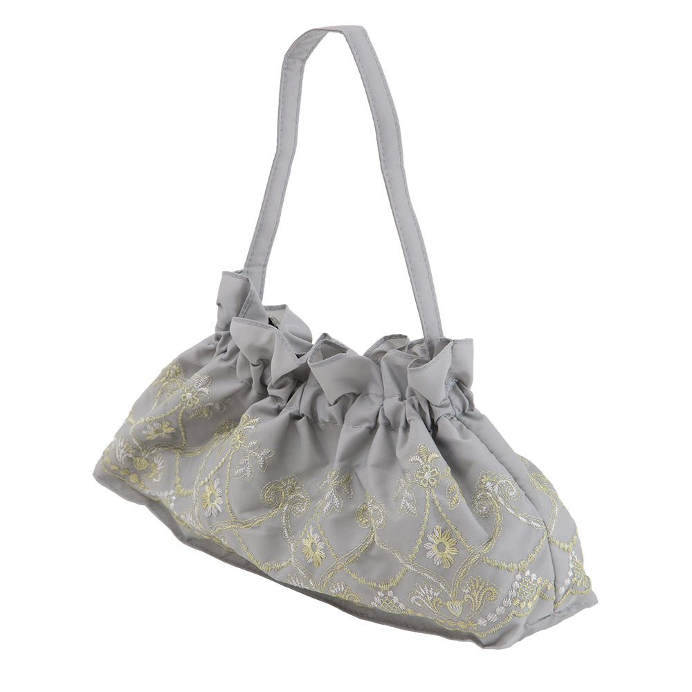 マーブル刺繍晴雨兼用 ミニ折りたたみ日傘