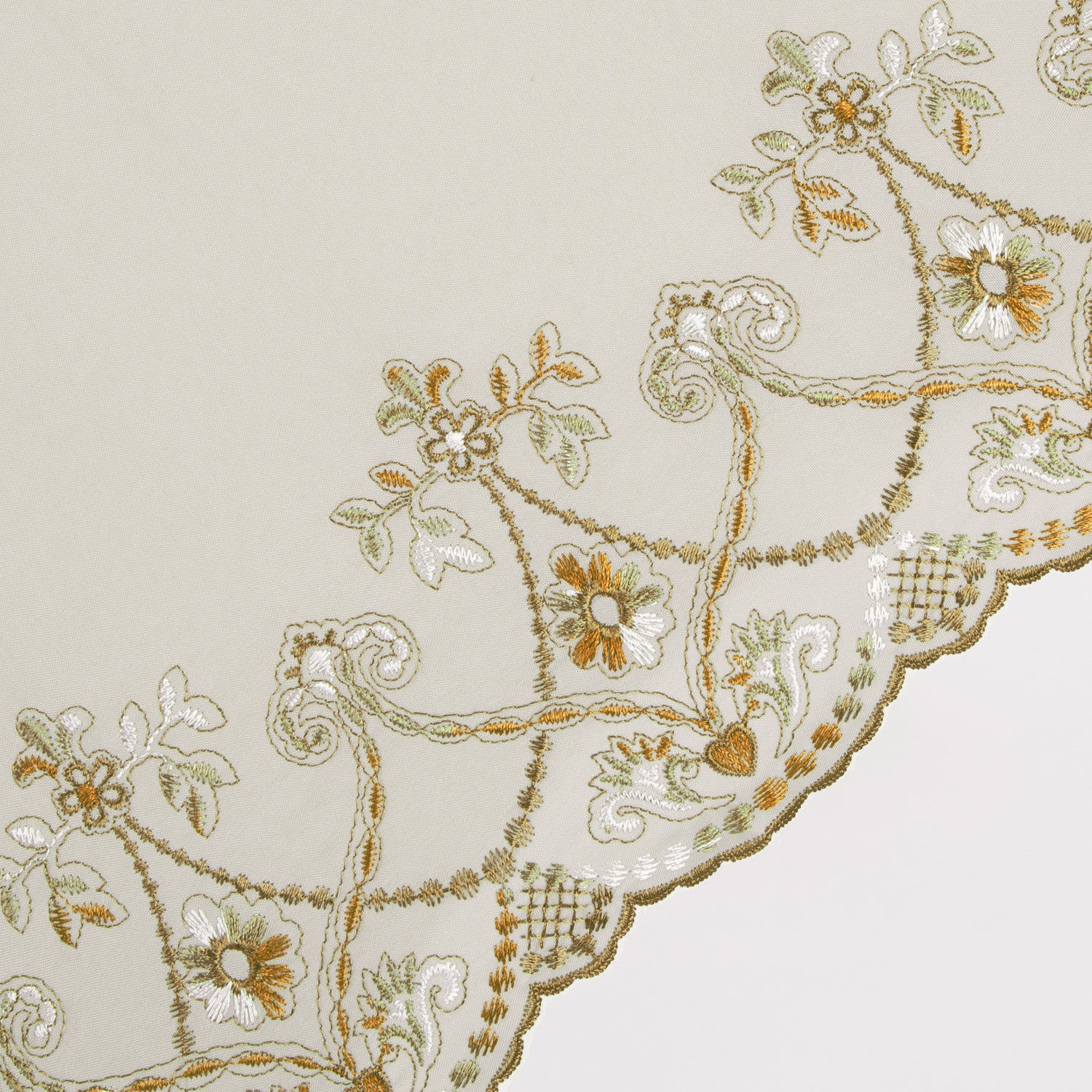 マーブル刺繍かわず張り 晴雨兼用長日傘