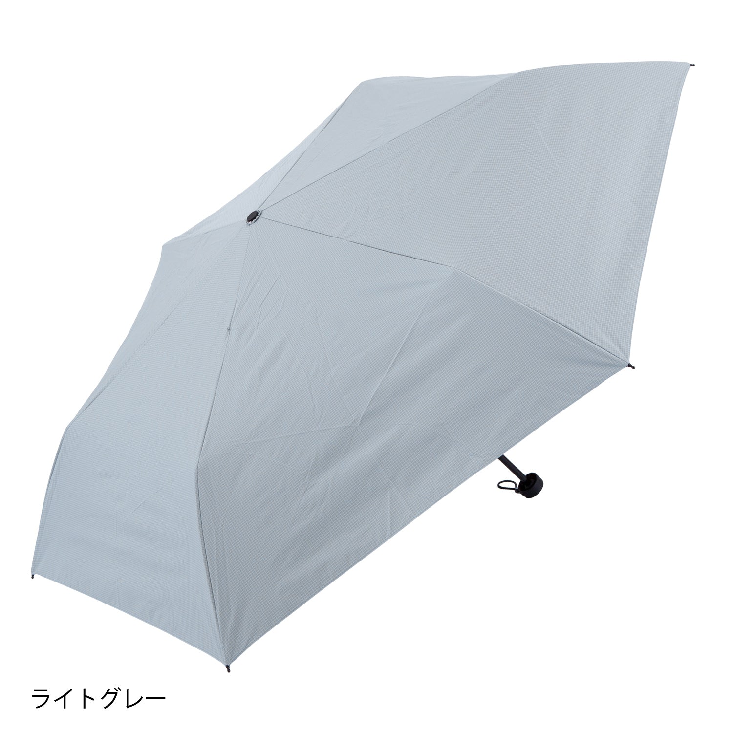 メンズ リップストップ 大判スリム折りたたみ日傘