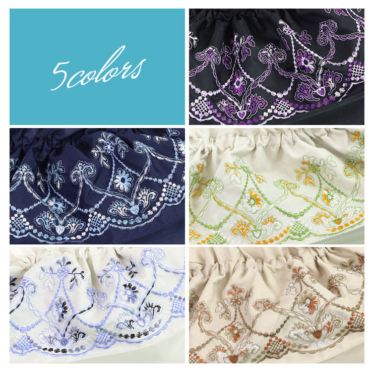 マーブル刺繍 傘バッグ